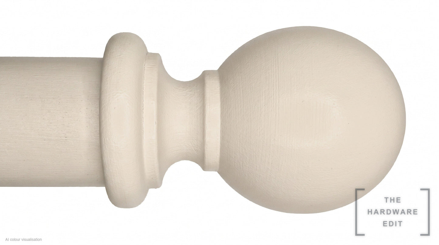 Ball finial – Oyster (AI colour visualisation)