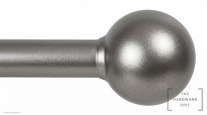 Ball finial – Pewter (AI colour visualisation)