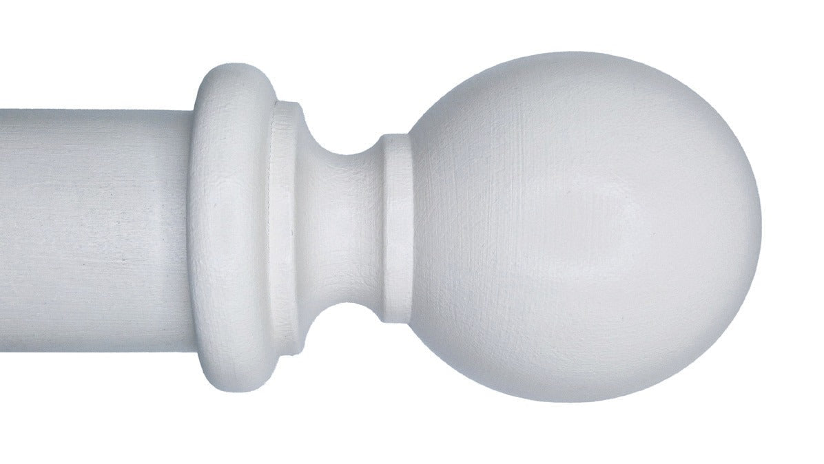 Ball finial – White (AI colour visualisation)