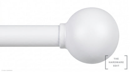 Ball finial – White (AI colour visualisation)