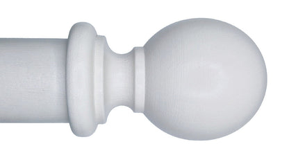 Ball finial – White (AI colour visualisation)