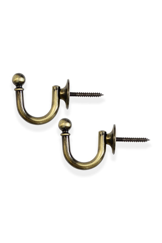 Laura Ashley Ball End Tieback Hooks (Pair)
