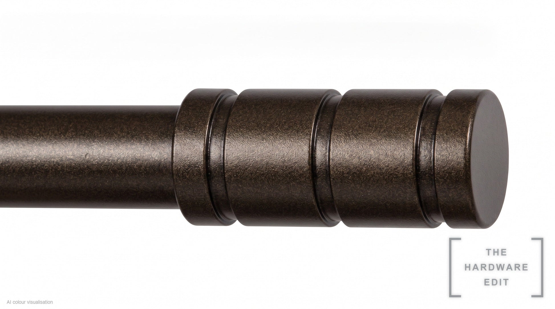 Barrel finial – Bronze (AI colour visualisation)