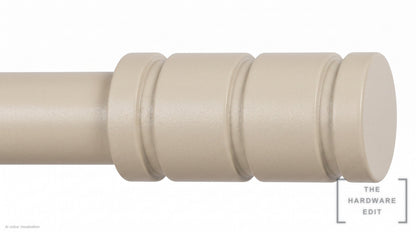 Barrel finial – Oyster (AI colour visualisation)