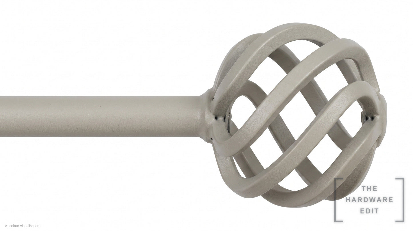 Basket finial – Ash (AI colour visualisation)