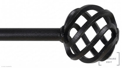 Basket finial – Black (AI colour visualisation)