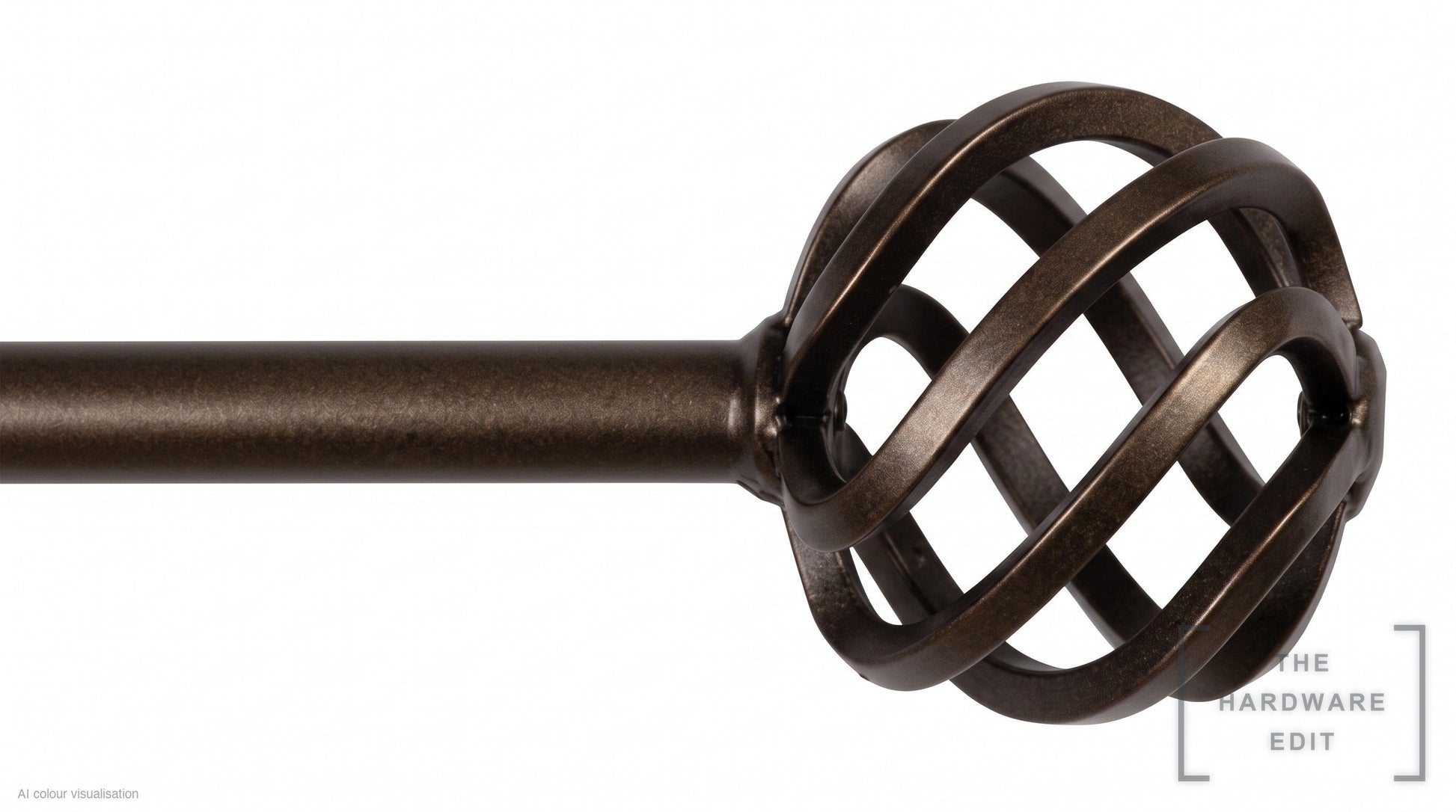 Basket finial – Bronze (AI colour visualisation)