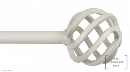 Basket finial – Chalk (AI colour visualisation)