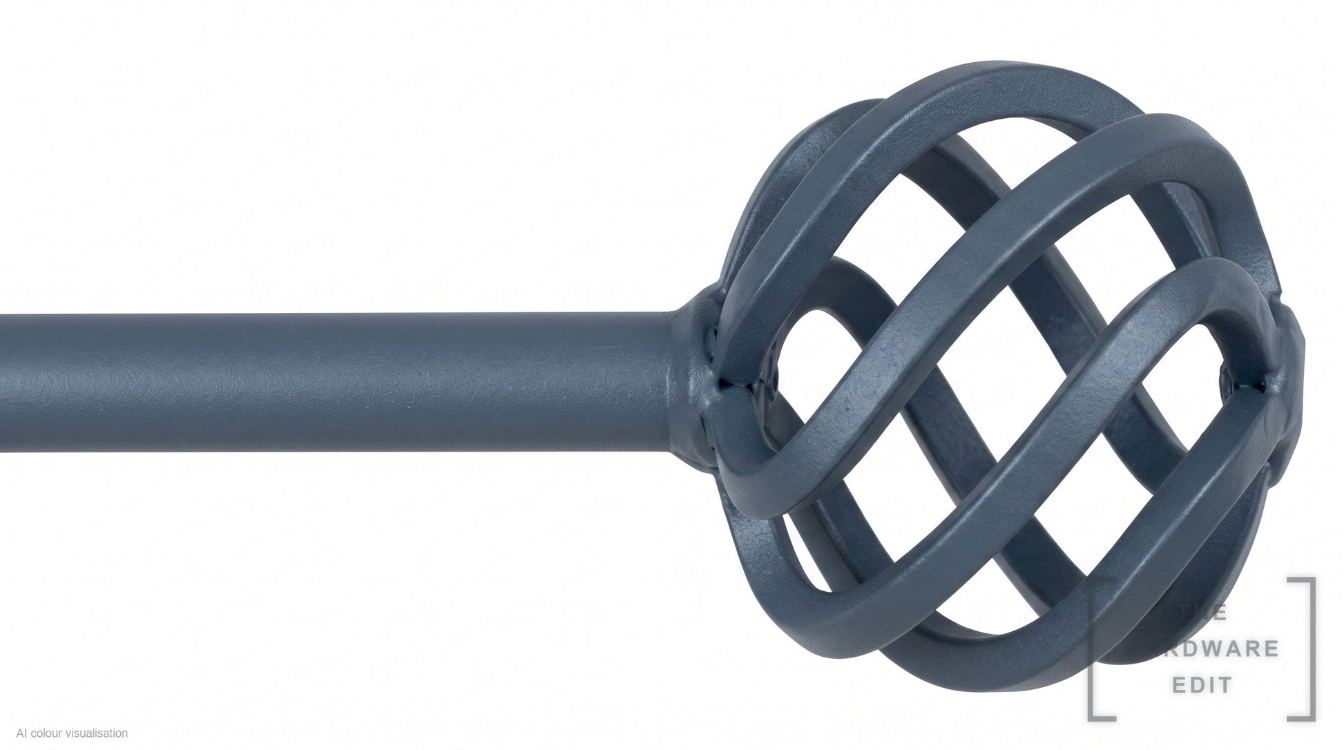 Basket finial – Slate (AI colour visualisation)