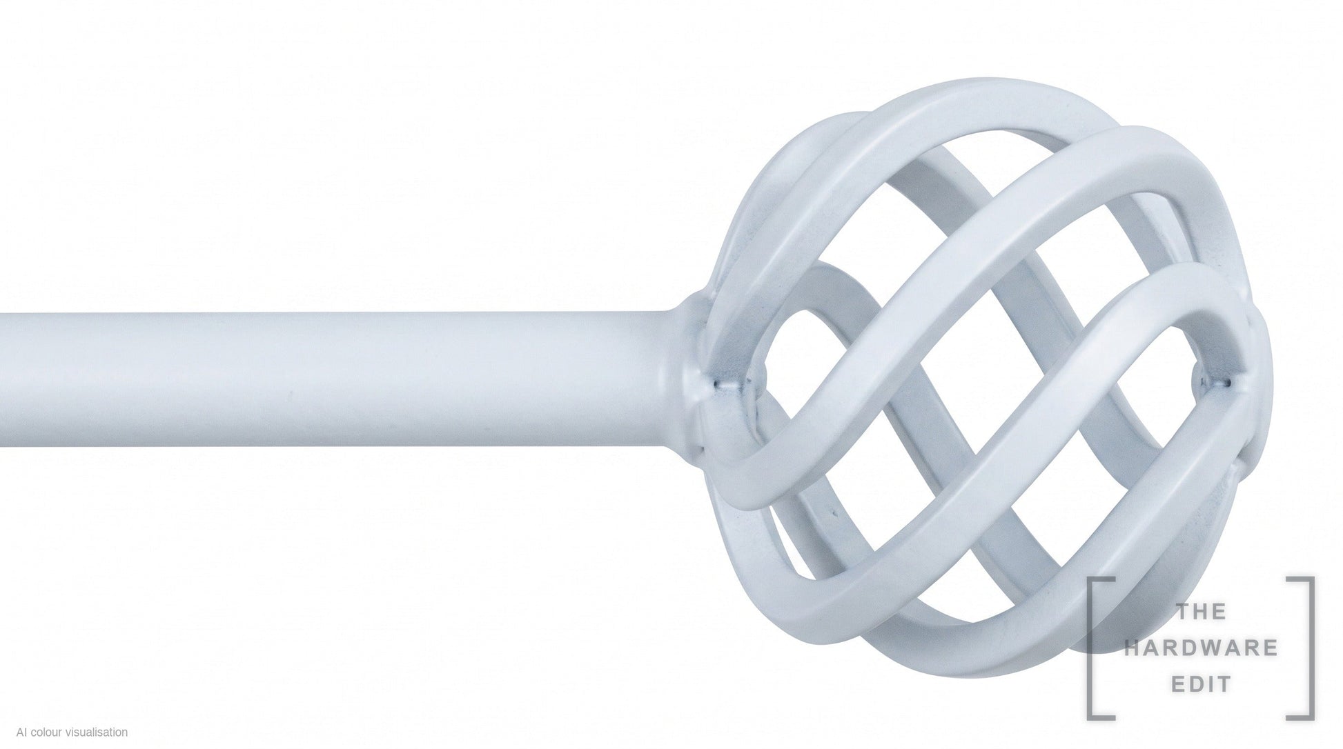 Basket finial – White (AI colour visualisation)