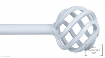 Basket finial – White (AI colour visualisation)
