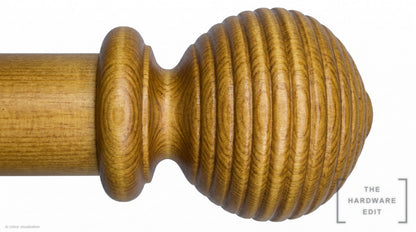 Beehive finial – Antique Pine (AI colour visualisation)