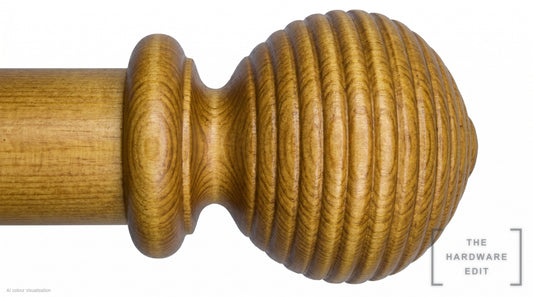 Beehive finial – Antique Pine (AI colour visualisation)