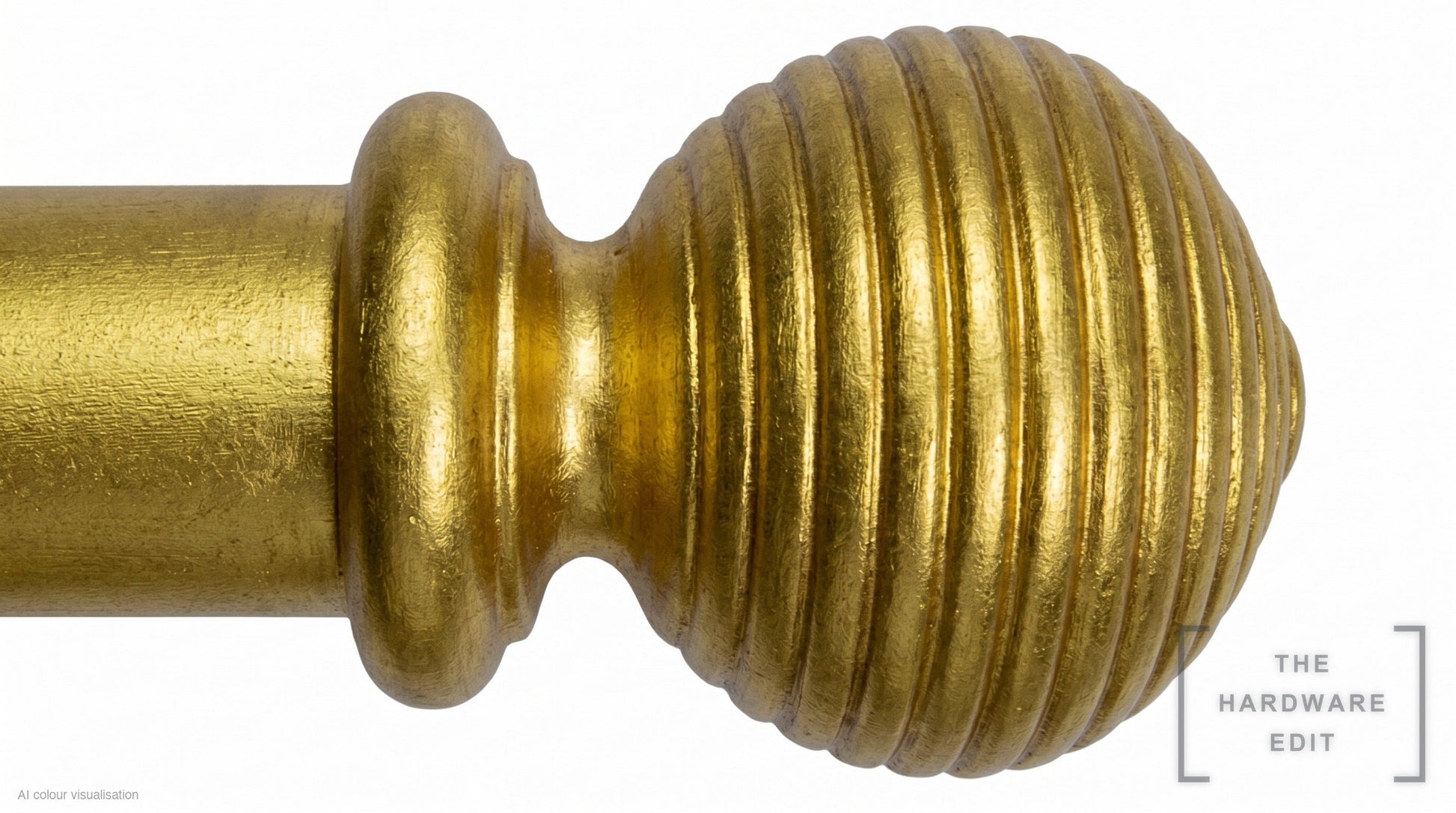 Beehive finial – Gilded (AI colour visualisation)