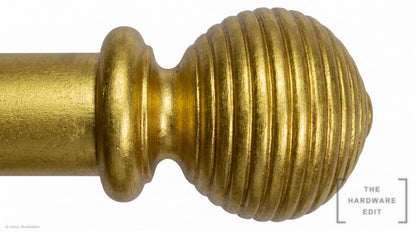Beehive finial – Gilded (AI colour visualisation)