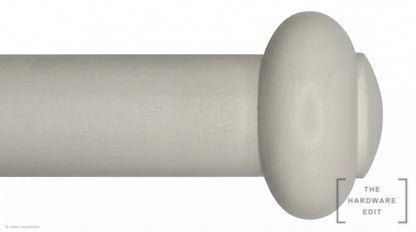 Button finial – Ash (AI colour visualisation)