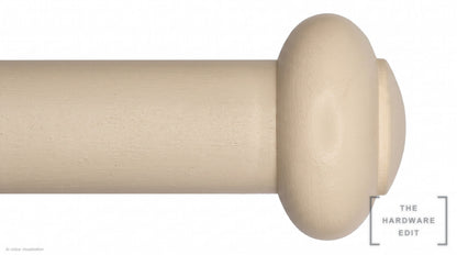 Button finial – Oyster (AI colour visualisation)