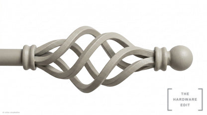 Cage finial – Ash (AI colour visualisation)
