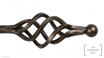 Cage finial – Bronze (AI colour visualisation)