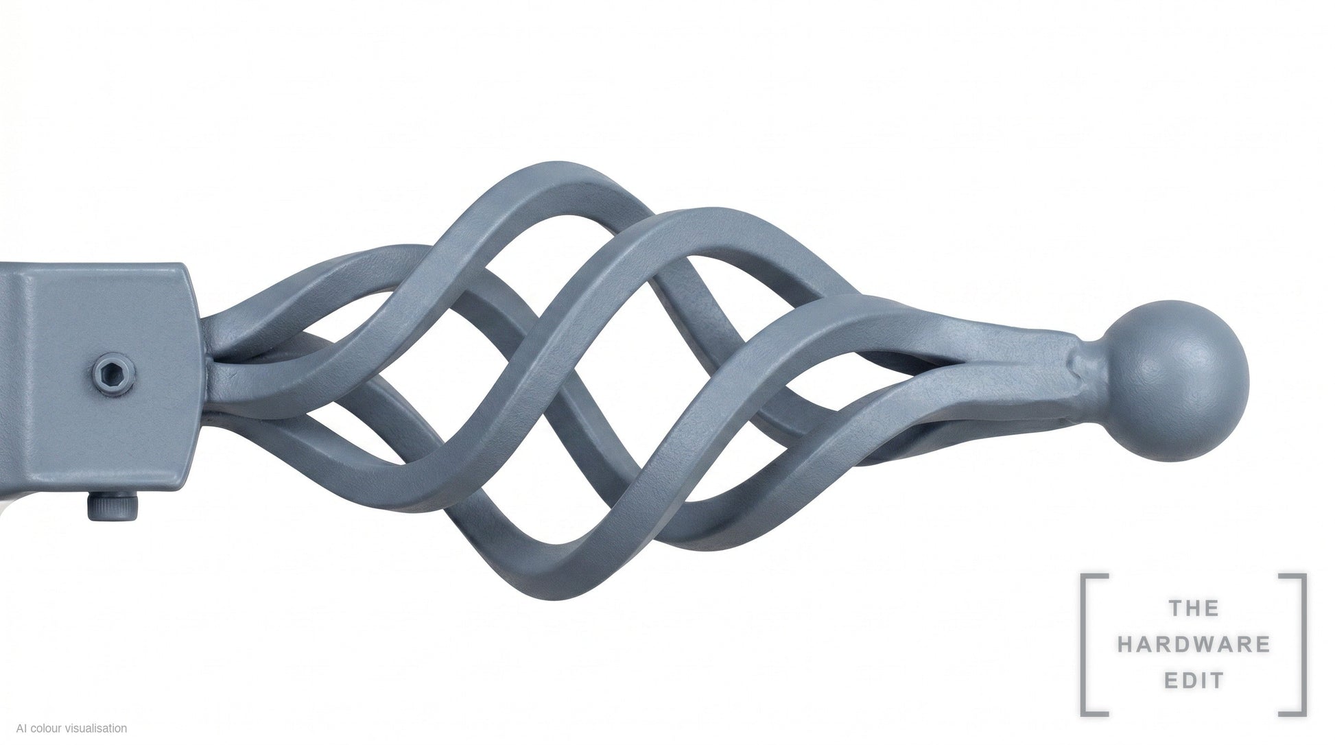 Cage finial – Nimbus (AI colour visualisation)
