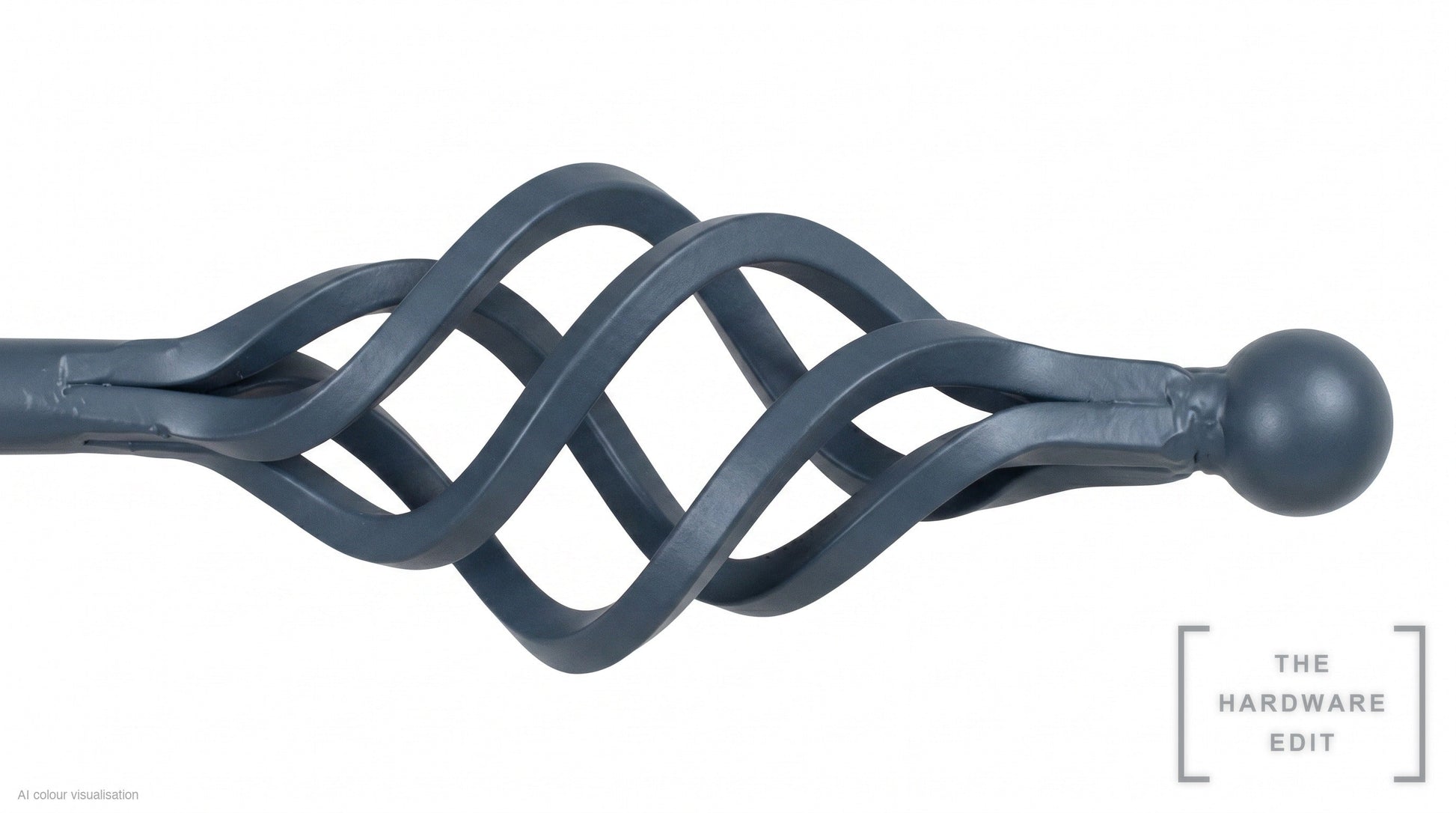 Cage finial – Slate (AI colour visualisation)
