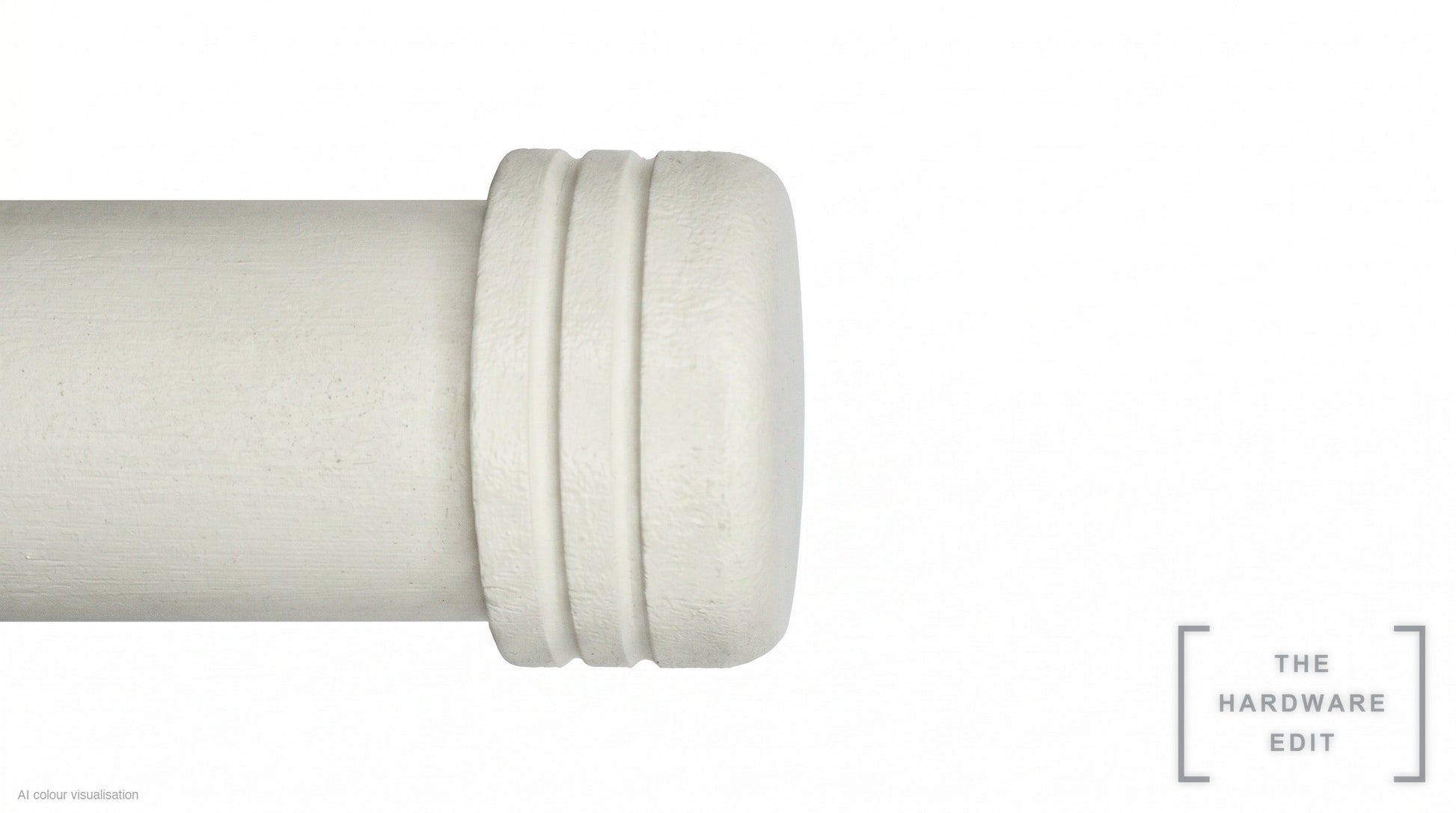 Cap finial – Chalk (AI colour visualisation)