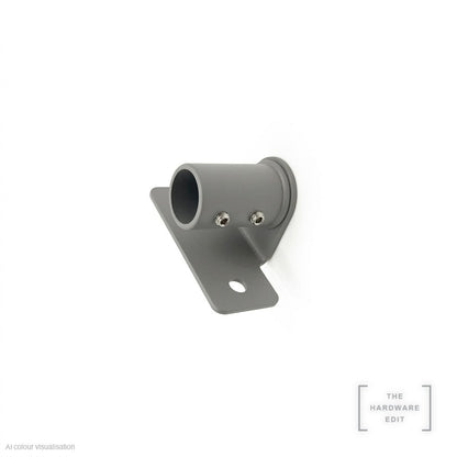 Café rod face fix bracket, short projection, Nimbus