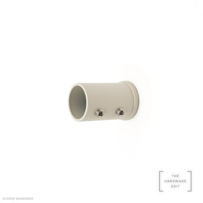 Café rod recess fix bracket, Chalk