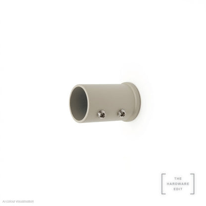 Café rod recess fix bracket, Oyster