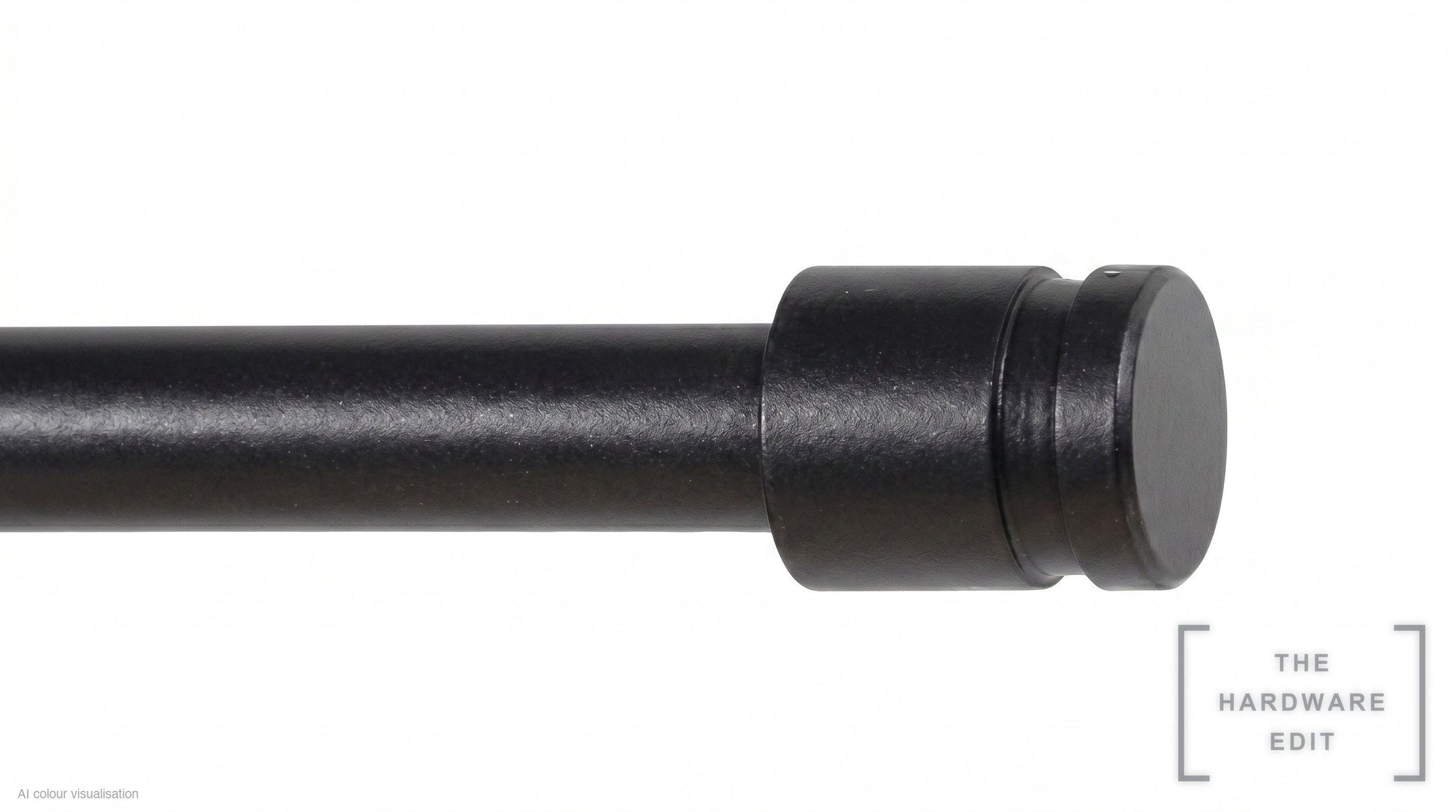 Collar finial – Black (AI colour visualisation)