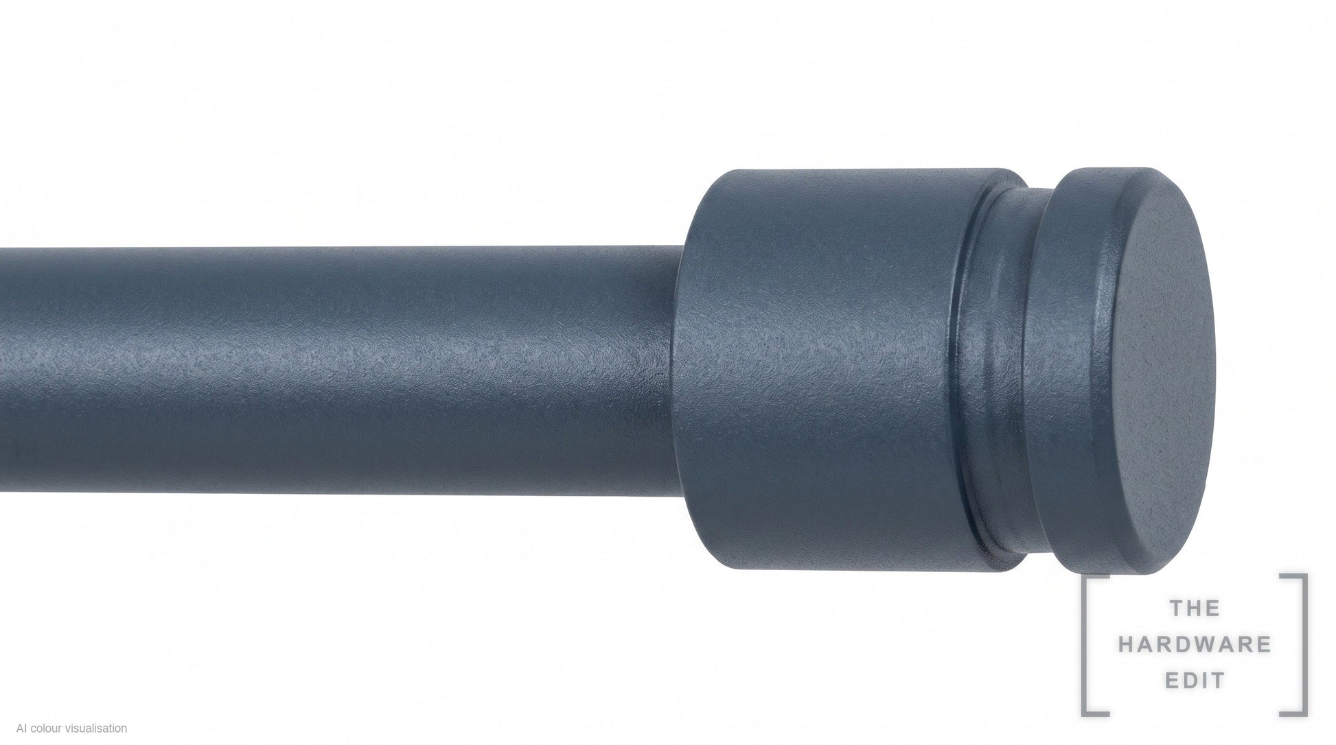 Collar finial – Slate (AI colour visualisation)
