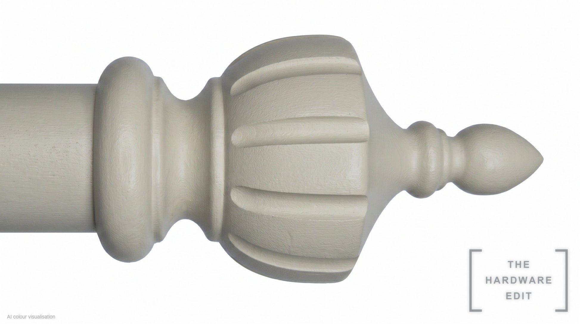 Crown finial – Ash (AI colour visualisation)