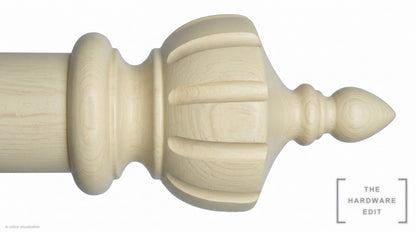 Crown finial – Ivory Woodwash (AI colour visualisation)