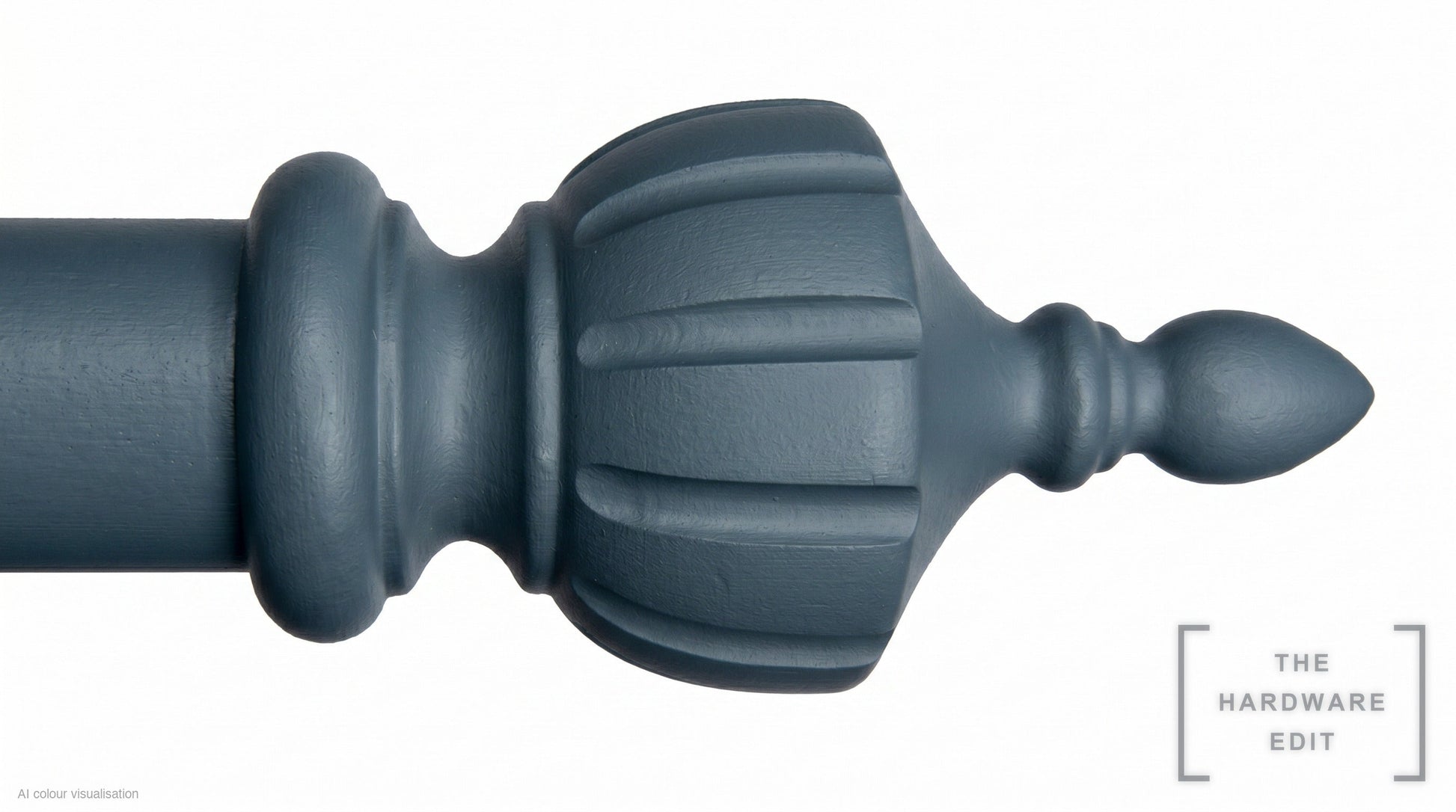 Crown finial – Slate (AI colour visualisation)