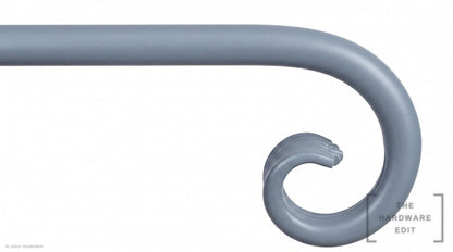 Curl finial – Nimbus (AI colour visualisation)