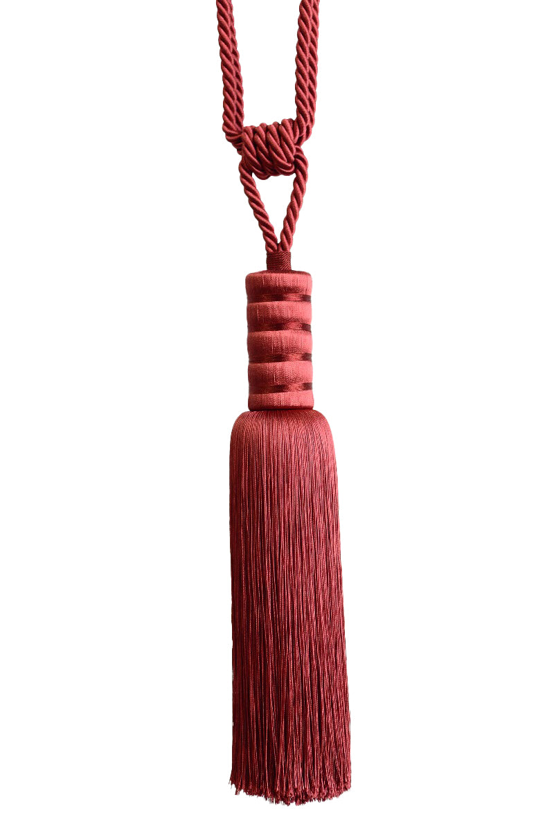 Laura Ashley Emily Tassel Tieback, Crimson (Clearance)