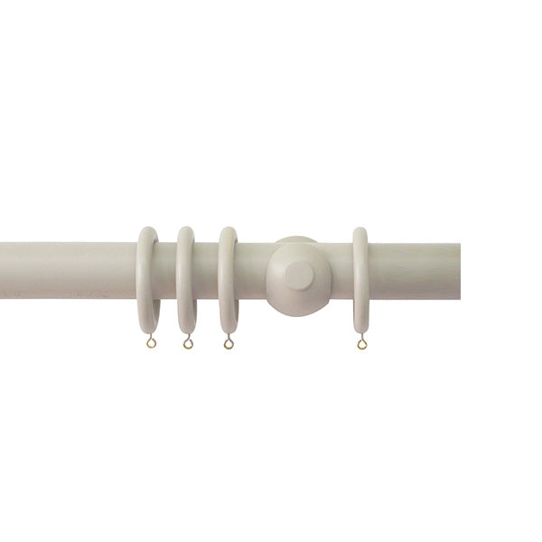 Jones Estate 48mm Wooden Curtain Pole, Clay