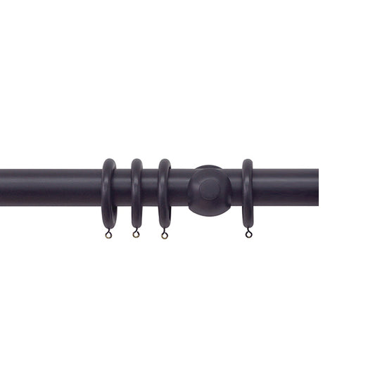 Jones Estate 48mm Wooden Curtain Pole, Juniper