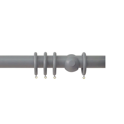 Jones Estate 48mm Wooden Curtain Pole, Lead