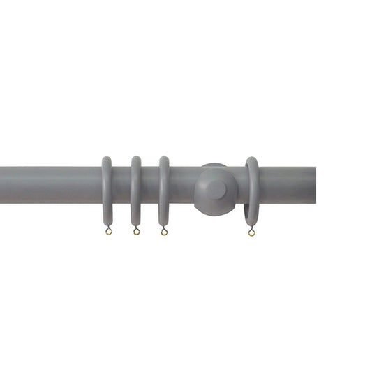 Jones Estate 48mm Wooden Curtain Pole, Lead