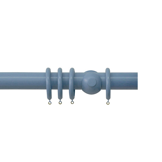 Jones Estate 48mm Wooden Curtain Pole, Regatta