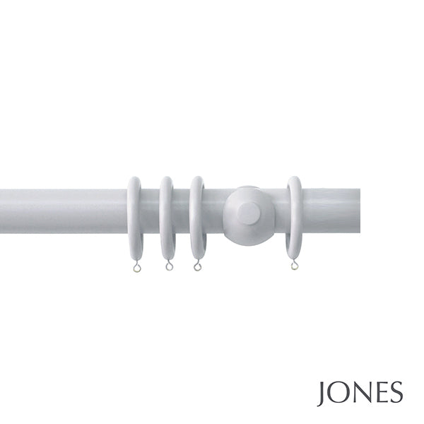 Jones Estate 48mm Wooden Curtain Pole, Shingle