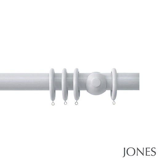 Jones Estate 48mm Wooden Curtain Pole, Shingle