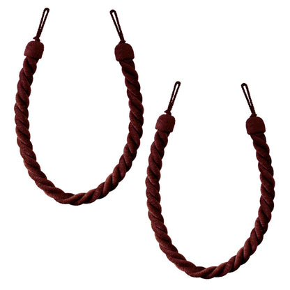 Laura Ashley Grafton Chenille Rope Tiebacks (Pair)