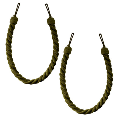 Laura Ashley Grafton Chenille Rope Tiebacks (Pair)
