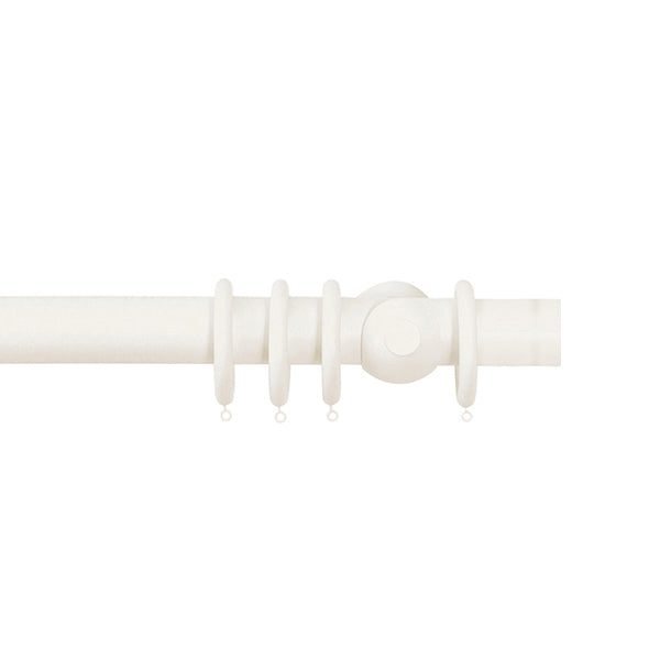 Jones Grande 63mm Wooden Curtain Pole, Cotton