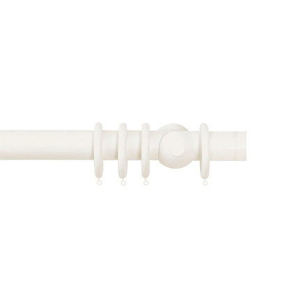Jones Grande 63mm Wooden Curtain Pole, Cotton