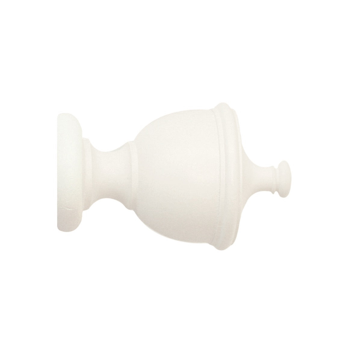 Jones Hardwick 40mm Wooden Curtain Pole, Cotton