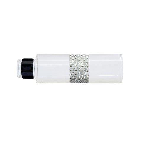 Jones Lunar 28mm Metal Eyelet Curtain Pole, Matt Nickel