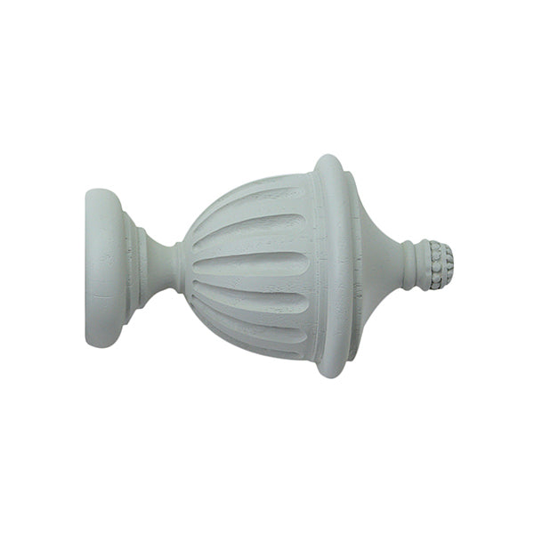 Jones Seychelles 40mm Wooden Curtain Pole, Haze